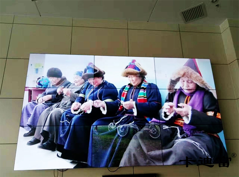 呼和浩特藝術館拼接屏案例圖