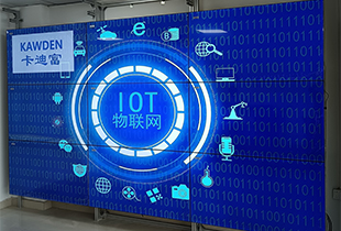 深圳液晶拼接墻項目：IOT物聯網展示